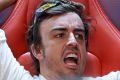 Verbreitet derzeit nicht nur gute Laune: Ferrari-Superstar Fernando Alonso