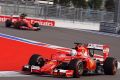 Vettel und Räikkönen lauern hinter Mercedes und Bottas auf ihre Chance