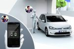 VW Volkswagen Digital Key e-Golf Intelligent Charge Smartphone App Smartwatch