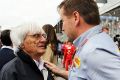 Volles Vertrauen: Bernie Ecclestone wird von Paul Hembery für seine Arbeit gelobt