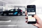 Volvo V40 automatisch selbst einparken Smartphone App Car-2-Infrastructure Assistent