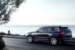 Volvo XC90 2015 Oberklasse SUV Premium Ruggey Urban Luxury Drive-E-Motoren Plug-in-Hybrid T8 T6 T5 D5 Biturbo Tablet Touchscreen Android Run Off Road Protection City Safety BLIS Heck Seite