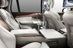 Volvo XC90 Excellence 2015 Oberklasse Luxus SUV Premium Drive-E-Motoren Plug-in-Hybrid Interieur Innenraum Fond Rücksitze
