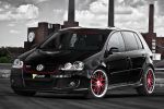 Schmidt Revolution VW Volkswagen Golf V GTI 2.0 TFSI Gotham Front Seite Ansicht