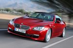 BMW 6er Coupe F13 640i 650i dritte 3. Generation EfficientDynamics TwinPower Turbo Dynamic Drive DSC CBC DBC Black Panel iDrive Night Vision Connected Drive Front Seite Ansicht