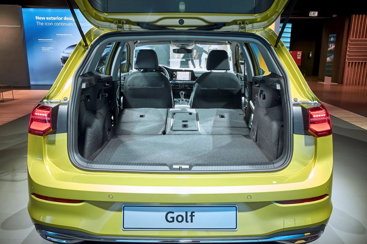 Golf 8 Kofferraum Mae Umgeklappt