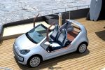 VW up! Azzurra Sailing Team Cabrio Kleinwagen New Small Family Front Seite Ansicht