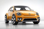 VW Volkswagen Beetle Dune Cross-Beetle Offroad Optik Käfer Skier Turbobenziner DSG XDS Interface Sideways App POI Point of Interests AMOLED Front