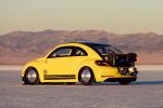 VW Volkswagen Beetle LSR Land Speed Record Salzsee Bonneville Utah USA Geschwindigkeitsrekord THR Manufacturing Preston Lerner Heck Seite