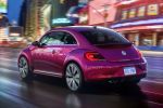 VW Volkswagen Beetle Pink Edition Concept 2015 Rosa TSI TDI DSG Heck Seite