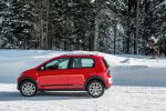 VW Volkswagen Cross up! Kleinwagen New Small Family Offroad Look Dreizylinder Benzin Seite Ansicht