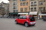 VW Volkswagen Cross up! Kleinwagen New Small Family Offroad Look Dreizylinder Benzin Heck Seite Ansicht