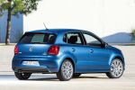 VW Volkswagen Polo BlueGT 2014 1.4 TSI BlueMotion ACT DSG Heck Seite