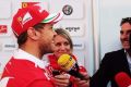Was hat sich Schelm Sebastian Vettel bei dem Namen Gina wohl gedacht...?