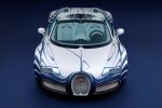 Bugatti Veyron Grand Sport L’Or Blanc 8.0 V16 Cabrio Königlichen Porzellan-Manufaktur Berlin KPM Front Ansicht