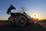 Wimmer Rennsporttechnik KTM X-Bow GT Dubai Gold Edition 2.0 TFSI Turbo Gold Tuning Leistungssteigerung Sportwagen Heck Seite