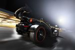 Wimmer Rennsporttechnik KTM X-Bow GT Dubai Gold Edition 2.0 TFSI Turbo Gold Tuning Leistungssteigerung Sportwagen Heck