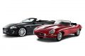 Zu Ehren des 50. Geburtstages des Jaguar E-Type: der Jaguar XK Grace und der XKR Pace.