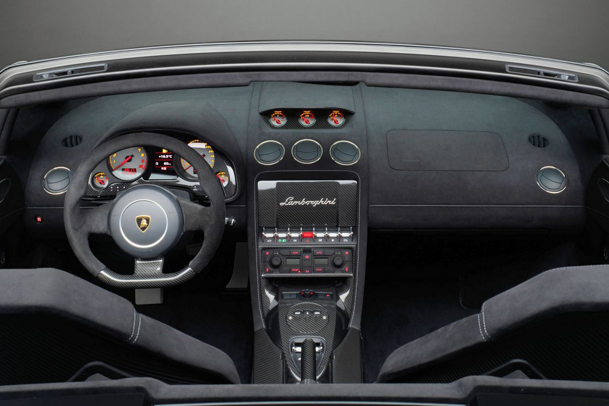 Lamborghini Gallardo Innenraum