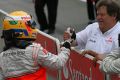 Zwei, die sich schon lange kennen: Hamilton und Haug im Jahr 2008