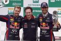 Zwischen Sebastian Vettel und Mark Webber gibt es kein böses Blut
